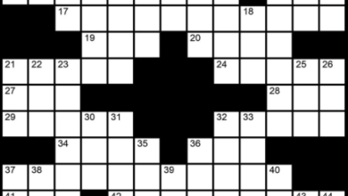 1994 Legal Thriller Crossword